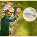 Eric Ravilious Submarine lithograph
