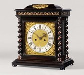 John Ebsworth table clock emerges at London dealer