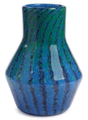 Monart ovoid vase with a cylindrical neck
