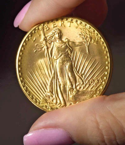Double Eagle 20-dollar coin