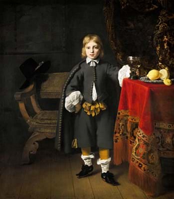 Portrait of a Boy by Ferdinand Bol