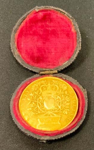 Queen Anne gold medal