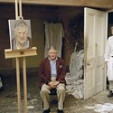 Lucian Freud and David Hockney