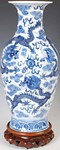Qing vase on offer at Perth sale