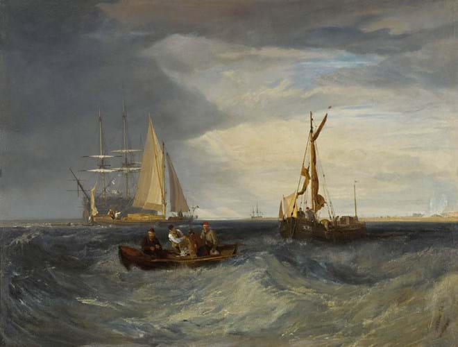 Turner's view of the Thames