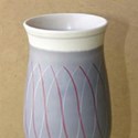 Poole Pottery Freeform vase by Alfred Read