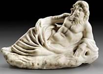 Marble Roman river god offered in Munich