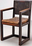 Oak chair designed by Hoffmann for Klimt's studio appears at Vienna sale