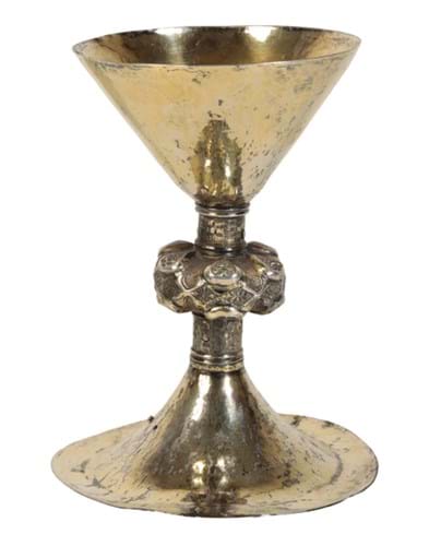Irish silver gilt chalice