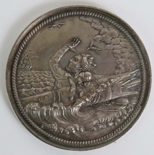 1857 US Presidential lifesaving medallion