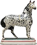 Pearlware horses make punchy prices