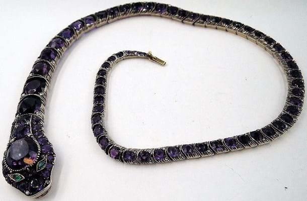 Serpent necklace