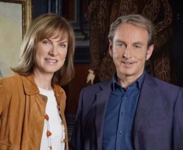Fiona Bruce and Philip Mould