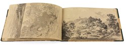 Australian pioneer artist John Glover's sketchbook emerges at Ewbank’s