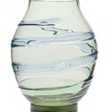 Whitefriars Glass ovoid vase designed by James Hogan
