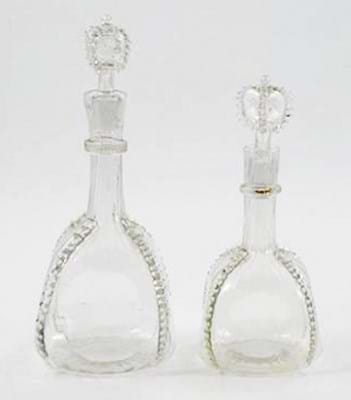 Whitefriars Glass James Powell glass decanters
