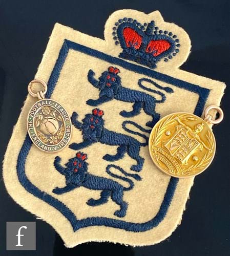 Tom Grosvenor football medal