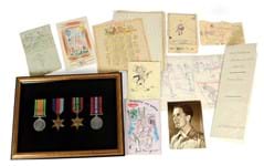 Illustrator Ronald Searle's sketches produced in Japanese POW camp sold as part of archive at Tennants