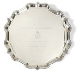 Silver salver gift to ‘Johnnie’ Johnson