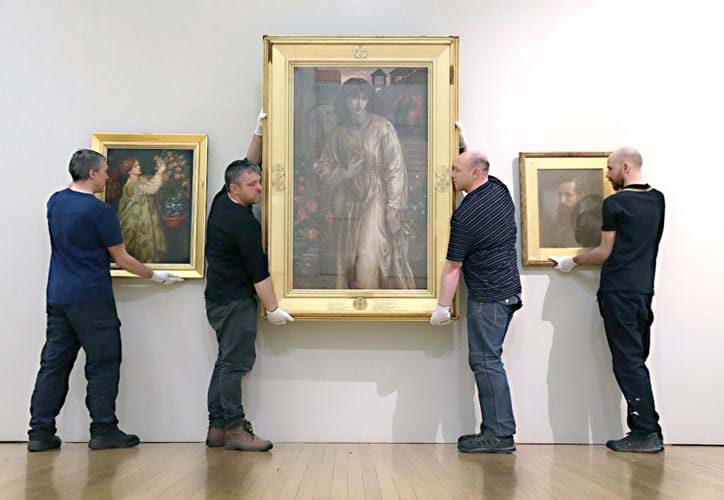 Dante Gabriel Rossetti at Walker Gallery Liverpool