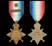 Medal awarded to the first British soldier killed in the First World War sells at Dix Noonan Webb 