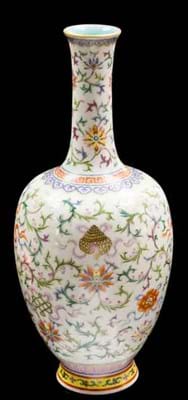 Chinese vase Hansons auction