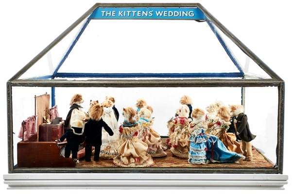 Walter Potter taxidermy kittens wedding