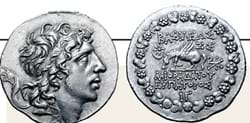 Coin showing formidable Roman rival in his pomp offered at Roma Numismatics