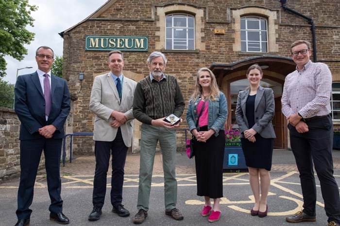 Returned brooch to Rutland County Museum