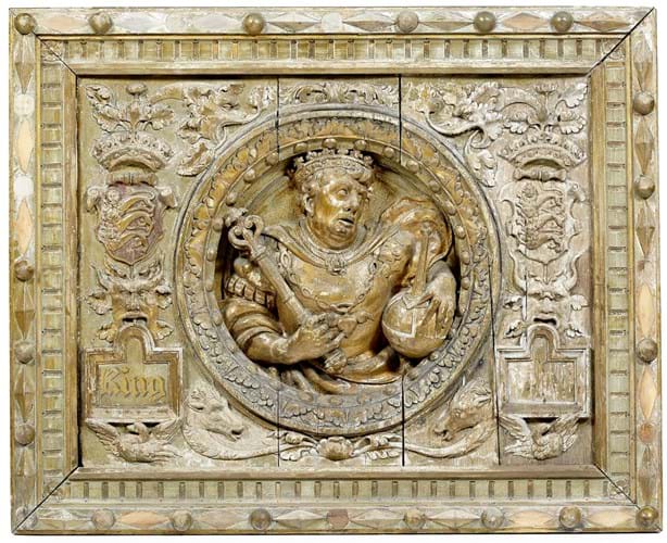 Tudor oak panel Bonhams auction
