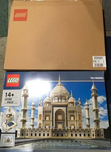 Lego Taj Mahal set