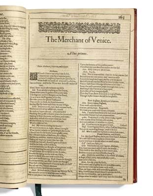 Shakespeare’s First Folio at Christie's