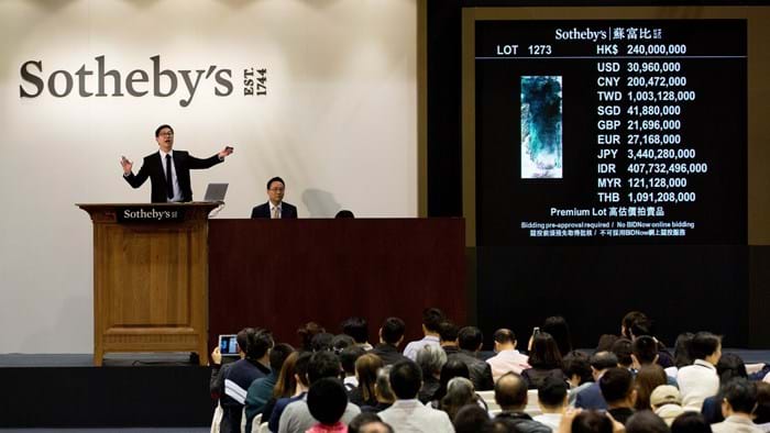 Record-breaking results at Sotheby's Hong Kong.