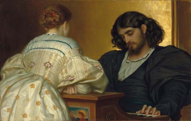 Golden Hours by Frederic, Lord Leighton 