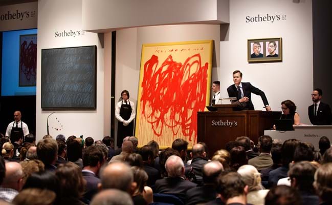 Sotheby's New York saleroom
