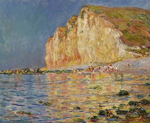 Claude Monet’s Marée bassee aux Petites-Dalles