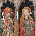St Victor of Marseilles and St Margaret of Antioch