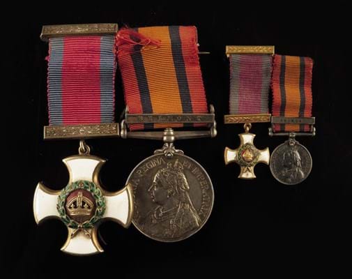 Awarded to Captain Harry Crewe Godley, Northumberland Fusiliers, for service in South Africa