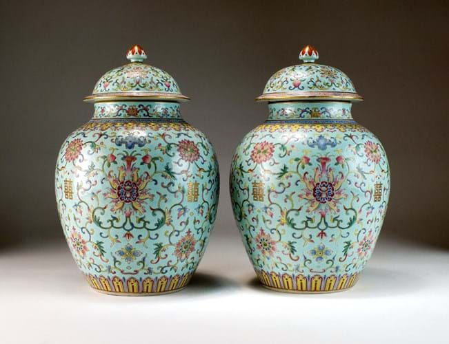 Chinese mark and period vases