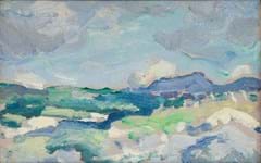 Small Peploe view of the Hebrides shines