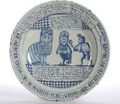 The web shop window: English delft dish from 1701