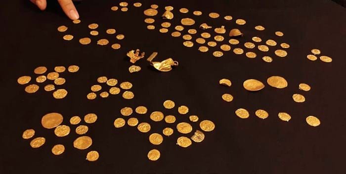 Anglo Saxon coin hoard