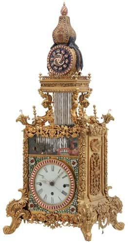 Chinese automaton clock