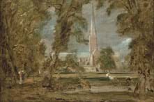 John Constable sketch of Salisbury Cathedral