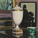 Still life by Francis Cadell which is joined by the Wedgewood vase