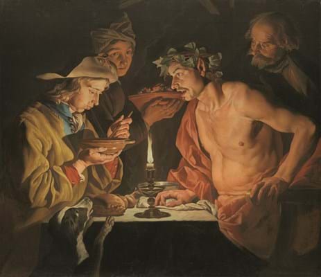 Matthias Stomer's painting from Brian Sewell's collection 