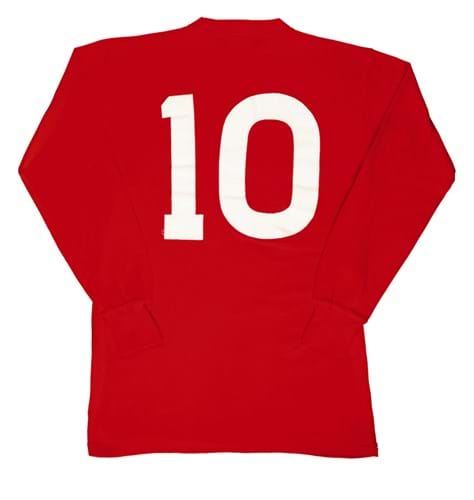 Geoffrey Hurst's England jersey from the 1966 World Cup 
