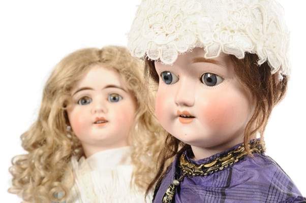 Dolls once belonging to Jo Wood's mother Rachel Karslake