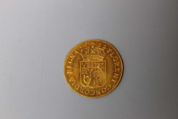 1662 Gold Broad of Twenty Shillings