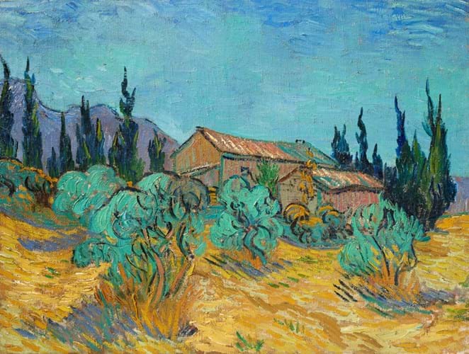 Vincent van Gogh landscape